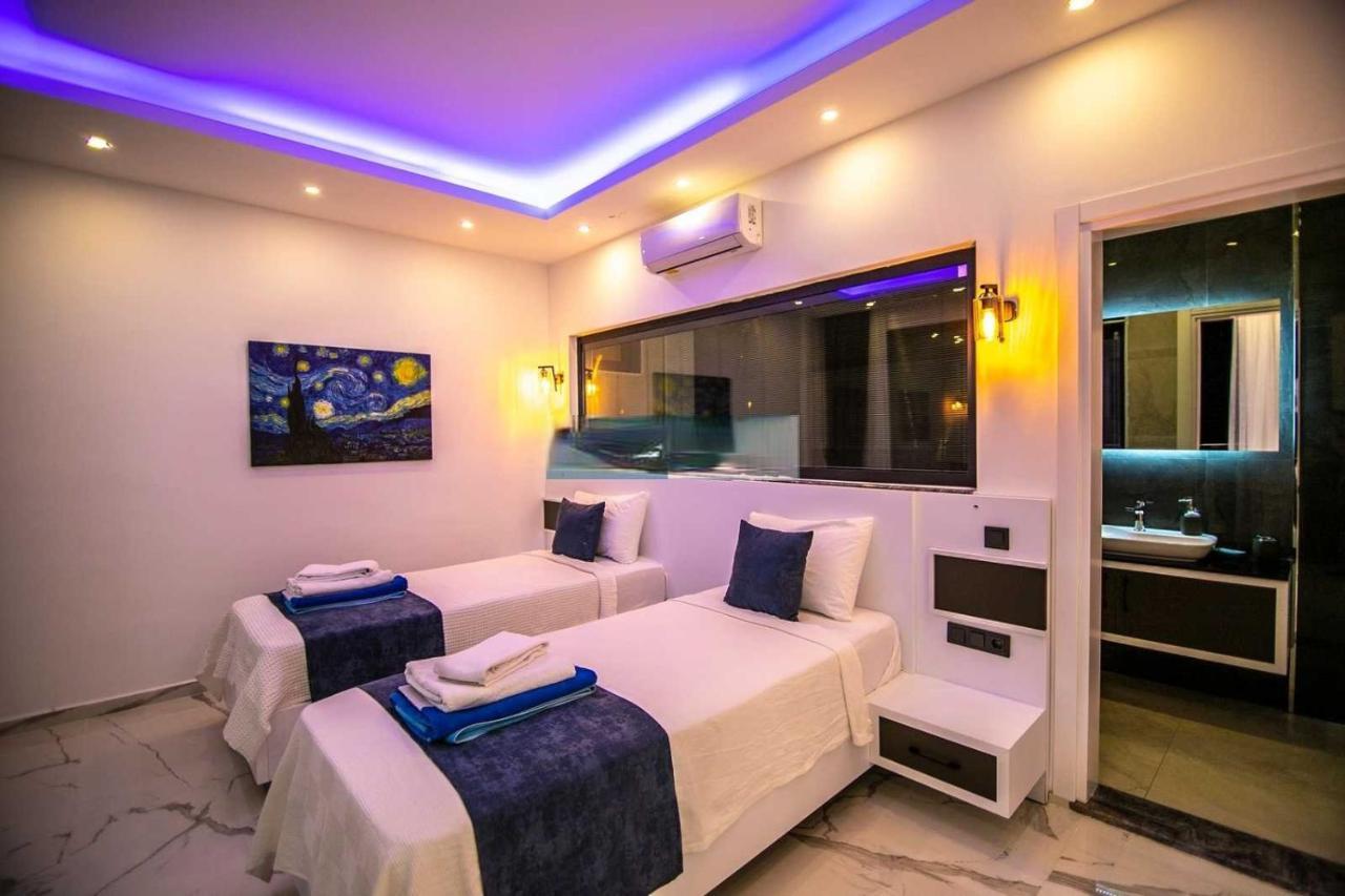 Villa Lycian-Kalkan 3 Bedroom-2 Jakuzzies-Sauna-Turkish Hamam-Huge Private Pool And Lovely Garden Κας Εξωτερικό φωτογραφία