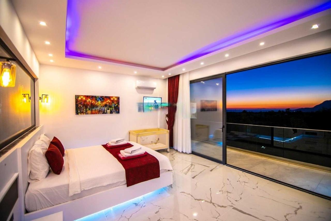 Villa Lycian-Kalkan 3 Bedroom-2 Jakuzzies-Sauna-Turkish Hamam-Huge Private Pool And Lovely Garden Κας Εξωτερικό φωτογραφία